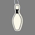 Paper Air Freshener Tag - Bowling Pin